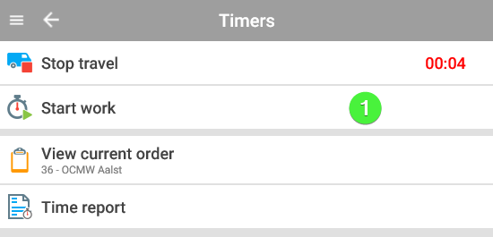 Timer läuft