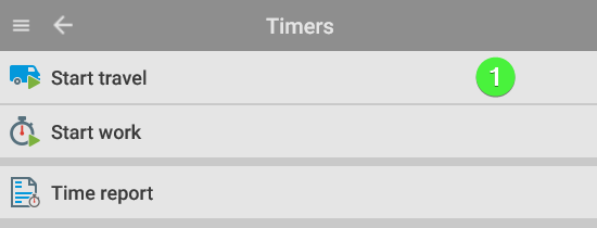 Timer starten